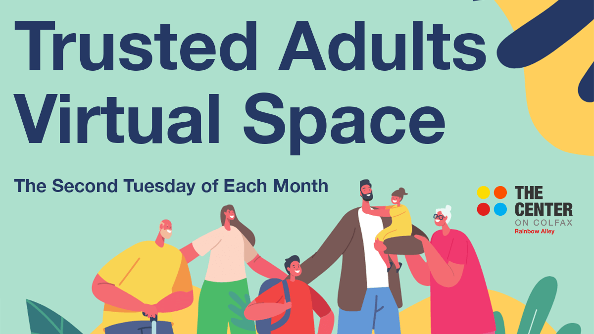 Trusted Adults Virtual Space - Second Tuesday of each month