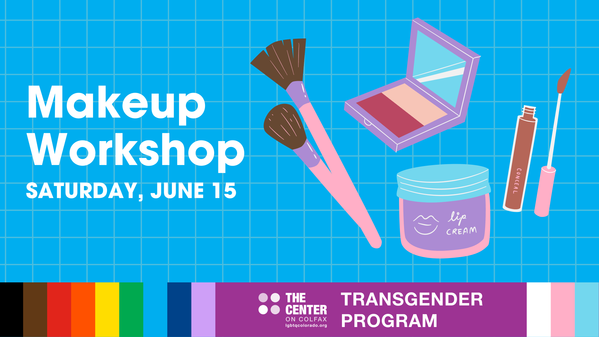 Makeup Workshop for Trans Women - Saturday, June 15, 2:00 - 4:00 PM